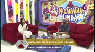 Scott Alan Miller on Nicaragua Linda TV Canal 6