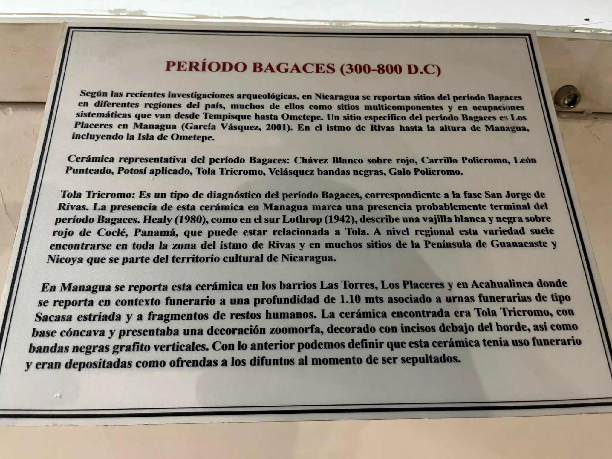 Chorotega-Nicarao Enrique Mantica Berio D Museo