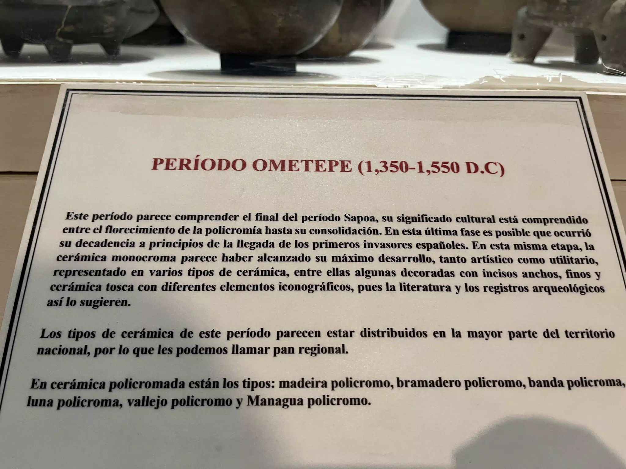 Chorotega-Nicarao Enrique Mantica Berio D Museo