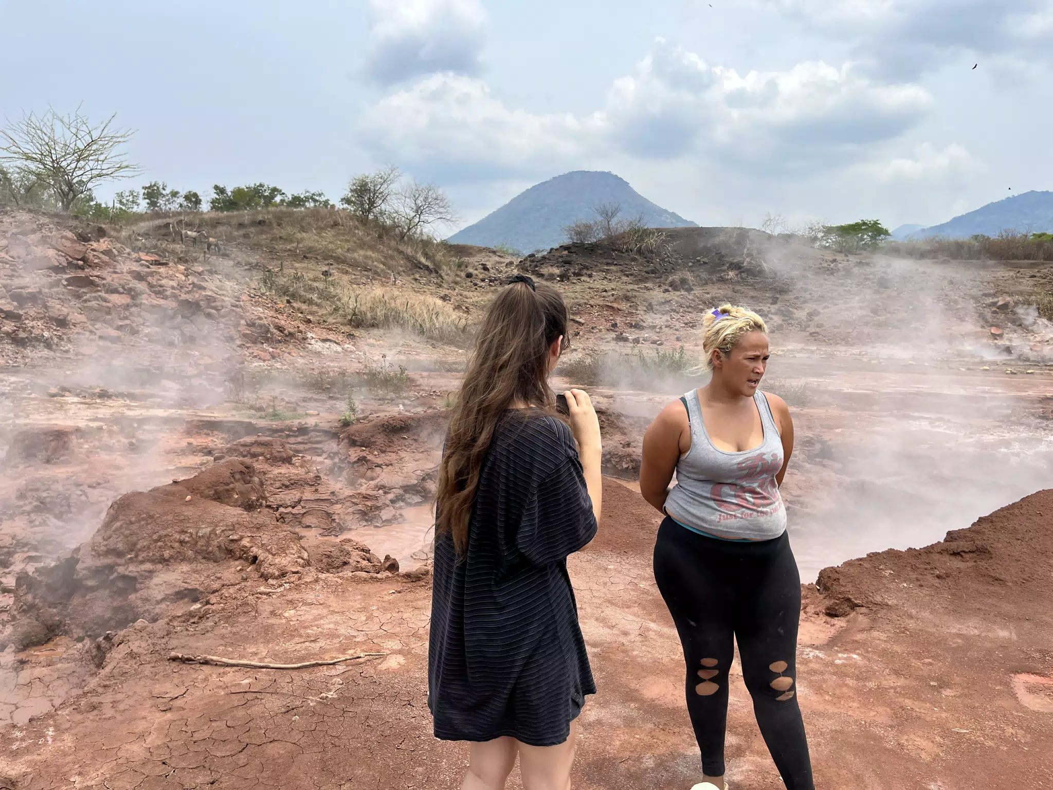 Camille and Tourguide in Nicaragua