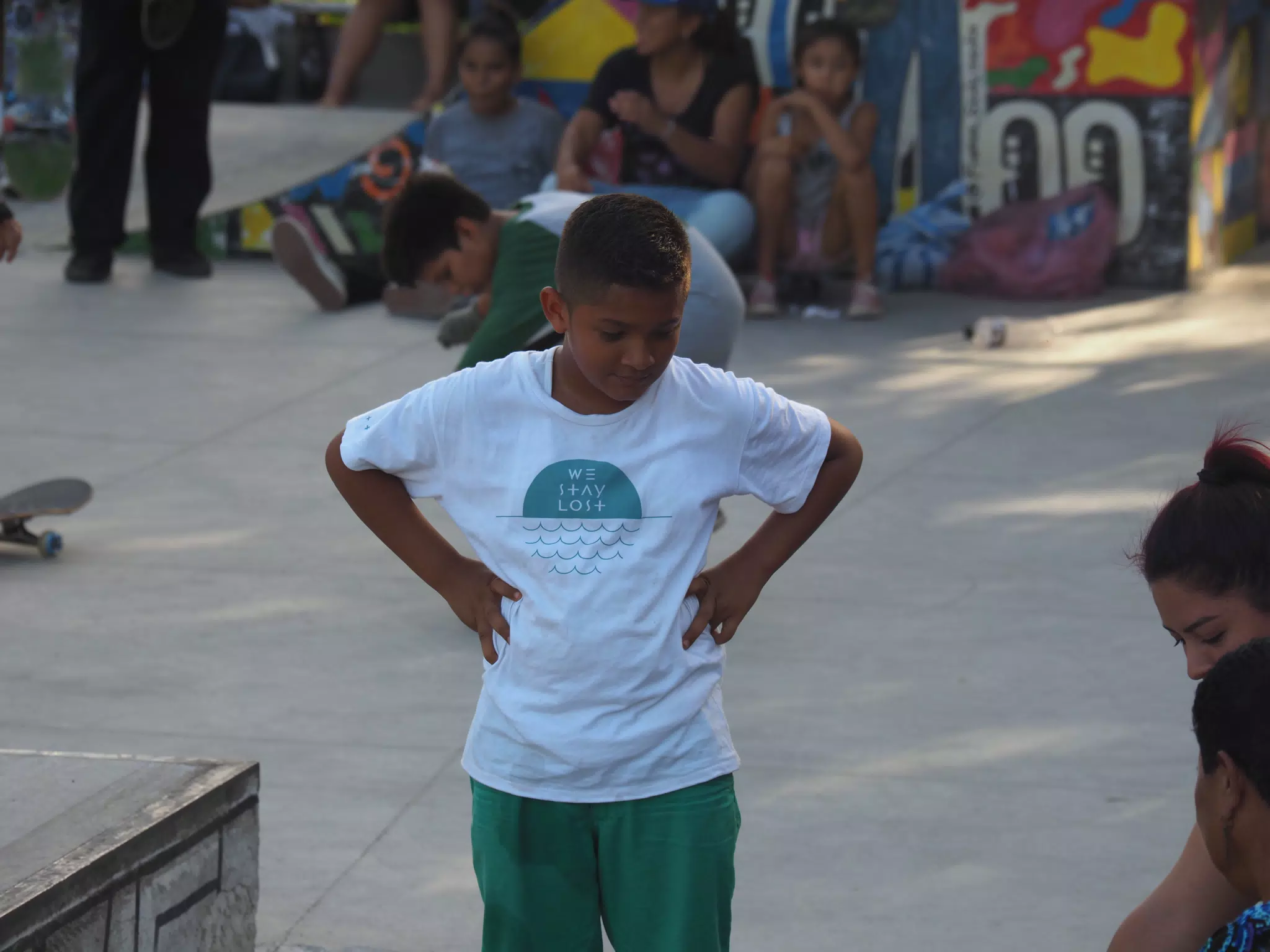 Skateboard Skating Competition in Leon Nicaragua Skate Park