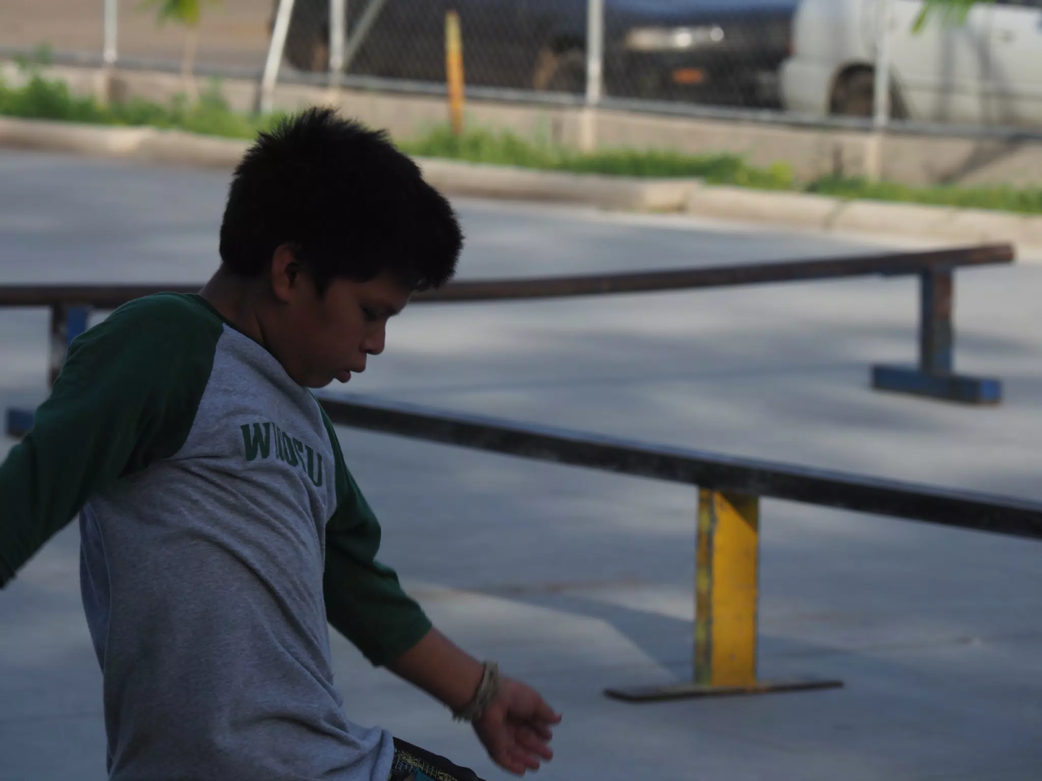 Skateboard Skating Competition in Leon Nicaragua Skate Park