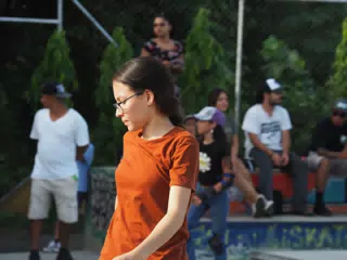 Skateboard Skating Competition in Leon Nicaragua Skate Park