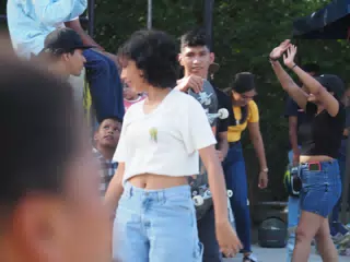 Skateboard Skating Competition in Leon Nicaragua Skate Park