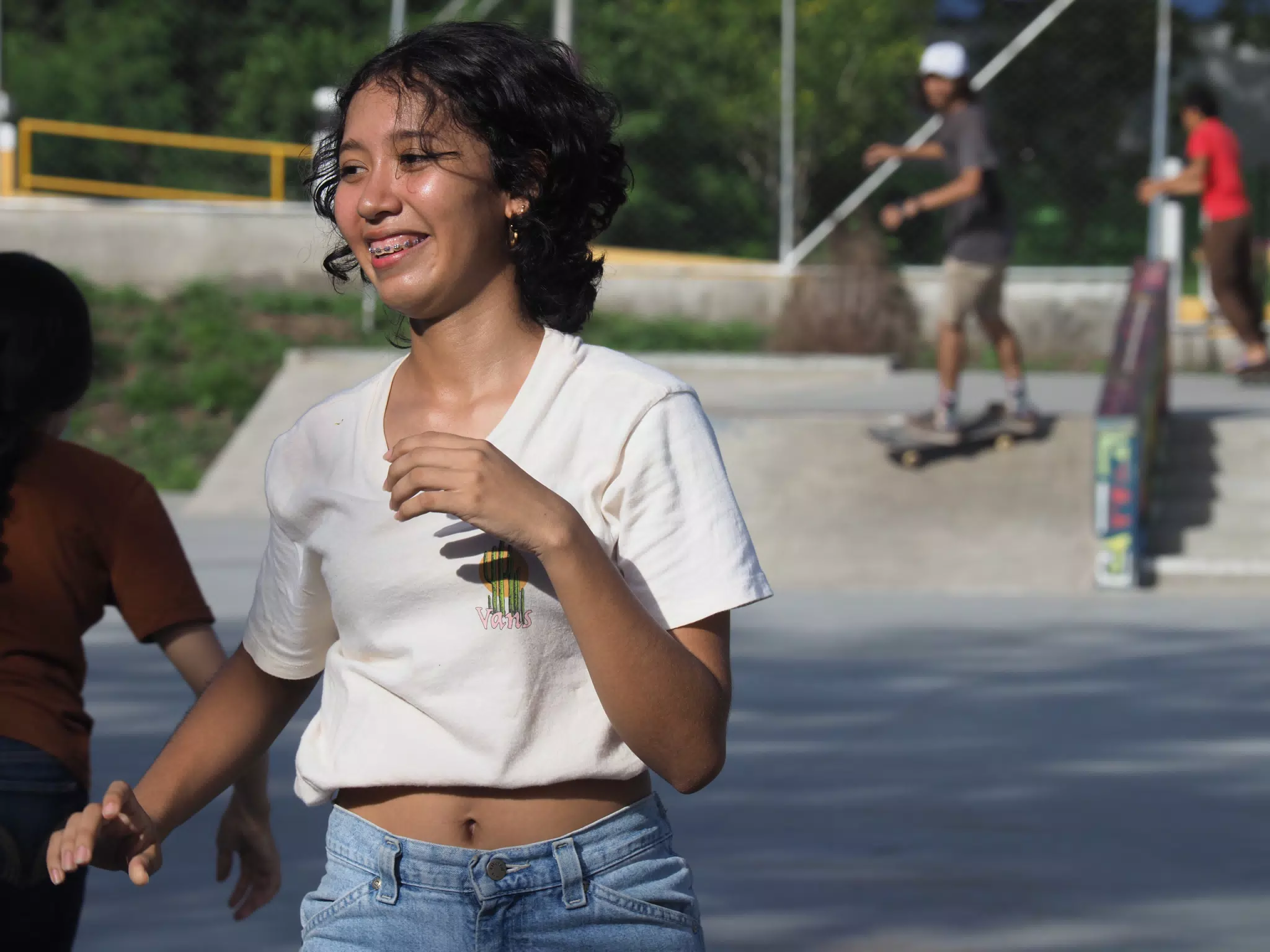 Skateboard Skating Competition in Leon Nicaragua Skate Park