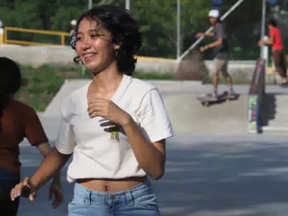 Skateboard Skating Competition in Leon Nicaragua Skate Park