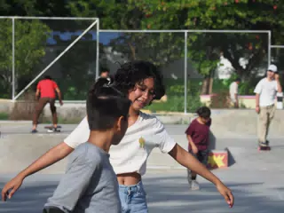Skateboard Skating Competition in Leon Nicaragua Skate Park