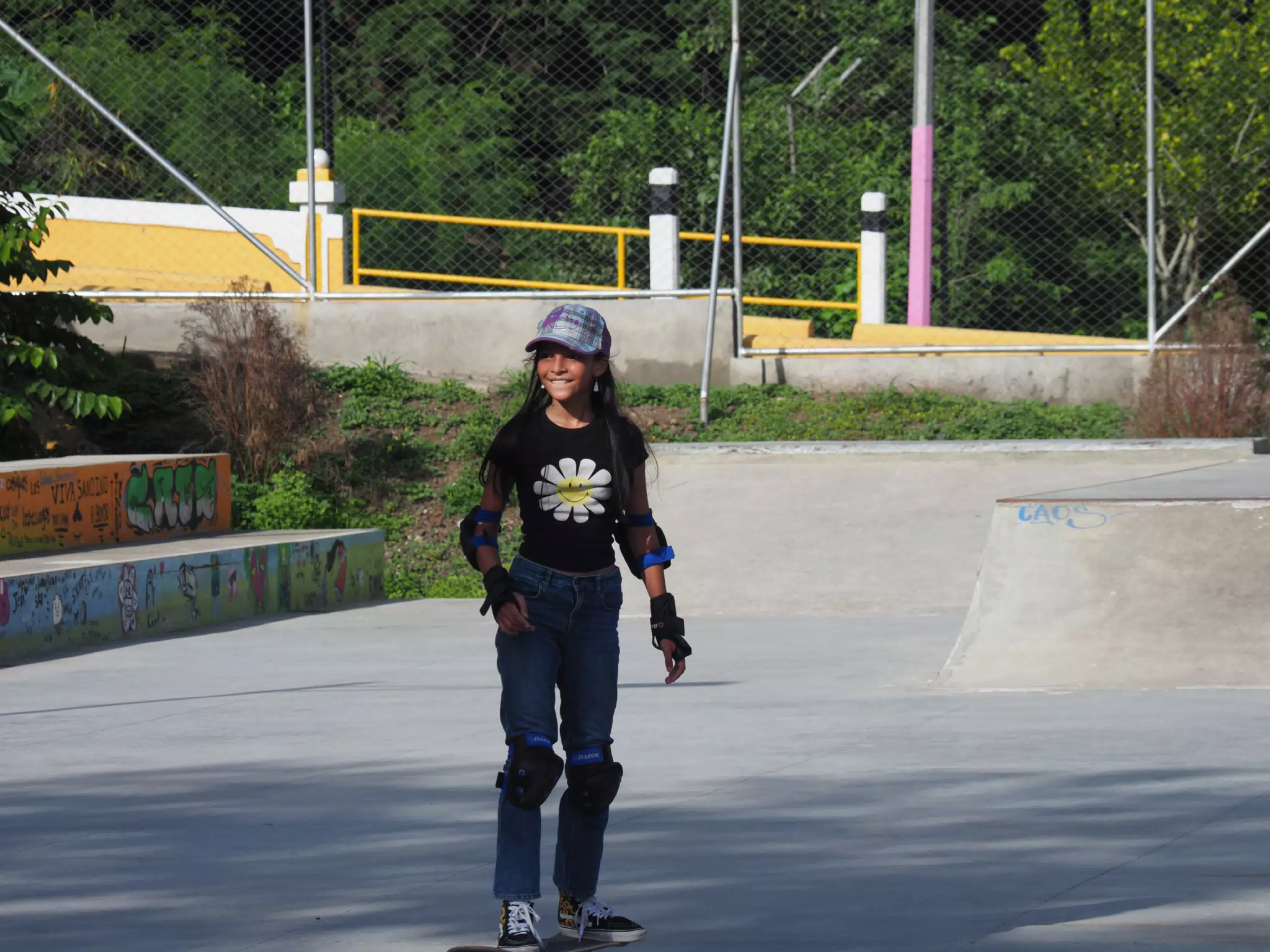 Skateboard Skating Competition in Leon Nicaragua Skate Park