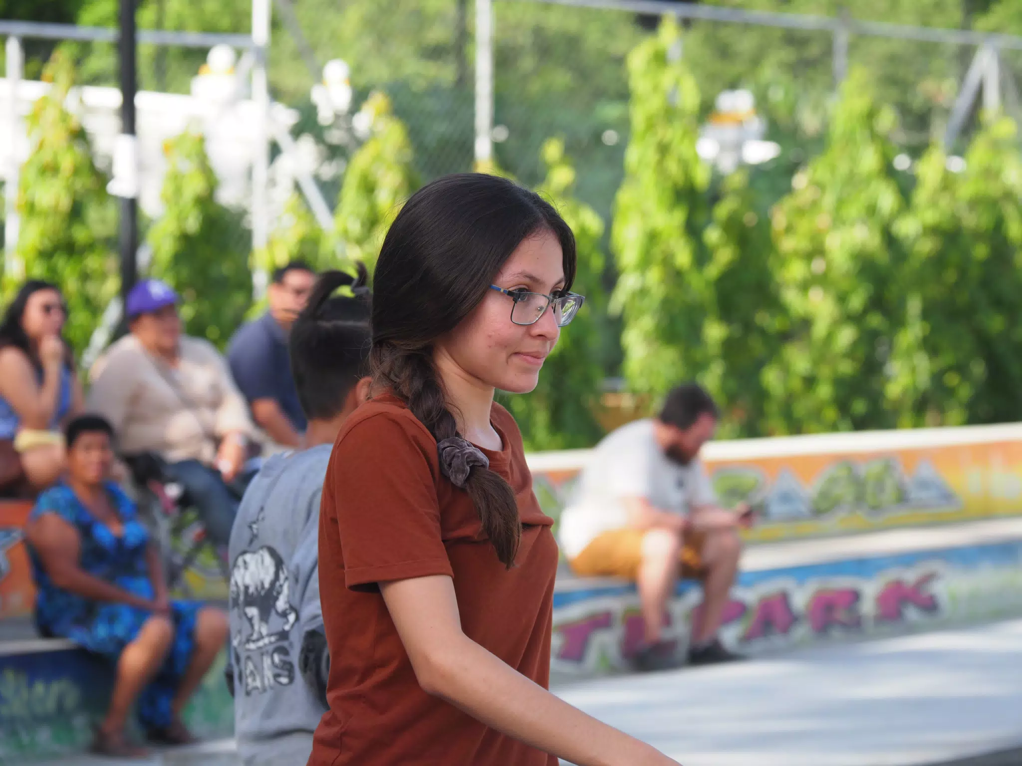 Skateboard Skating Competition in Leon Nicaragua Skate Park