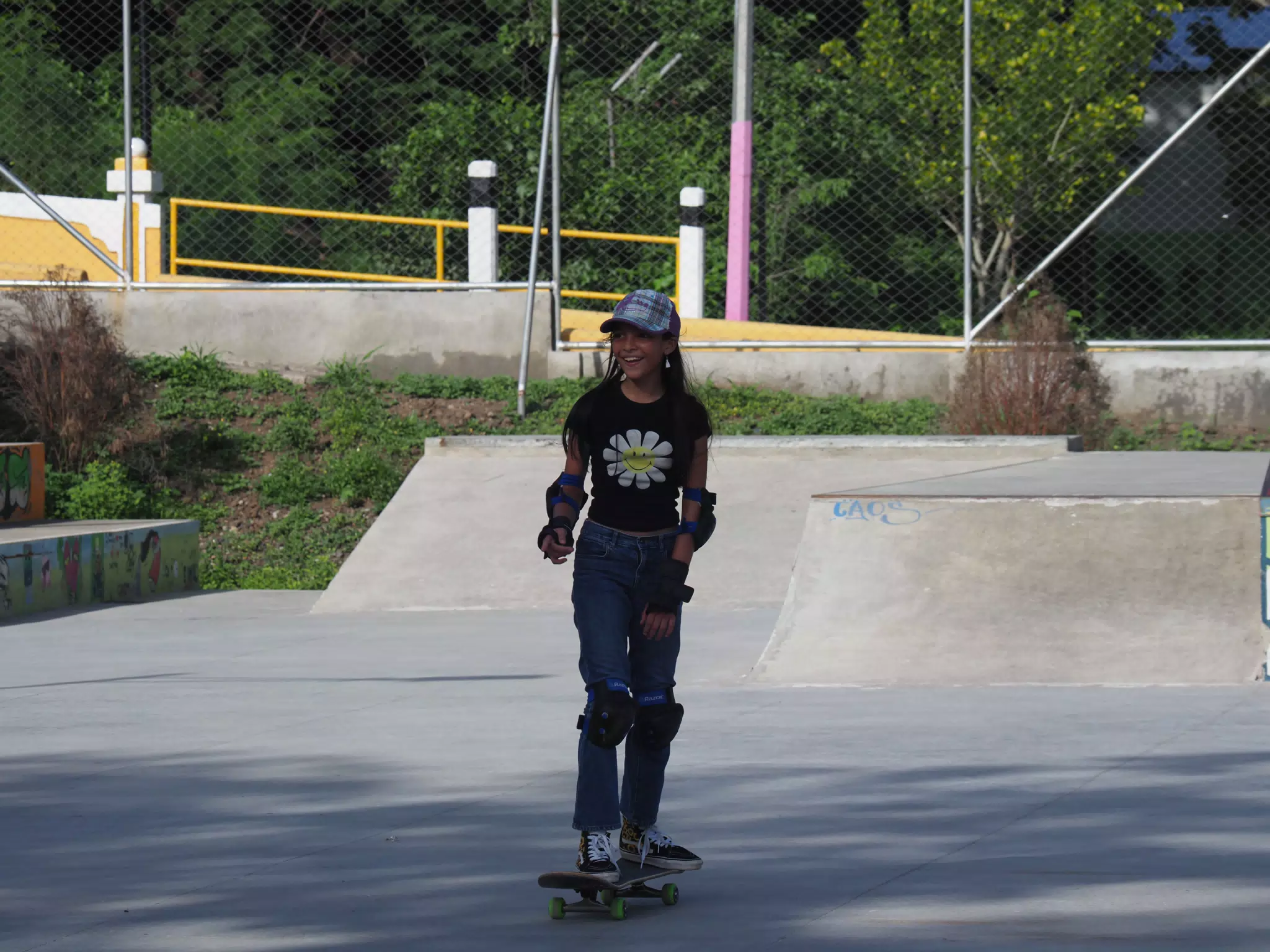 Skateboard Skating Competition in Leon Nicaragua Skate Park