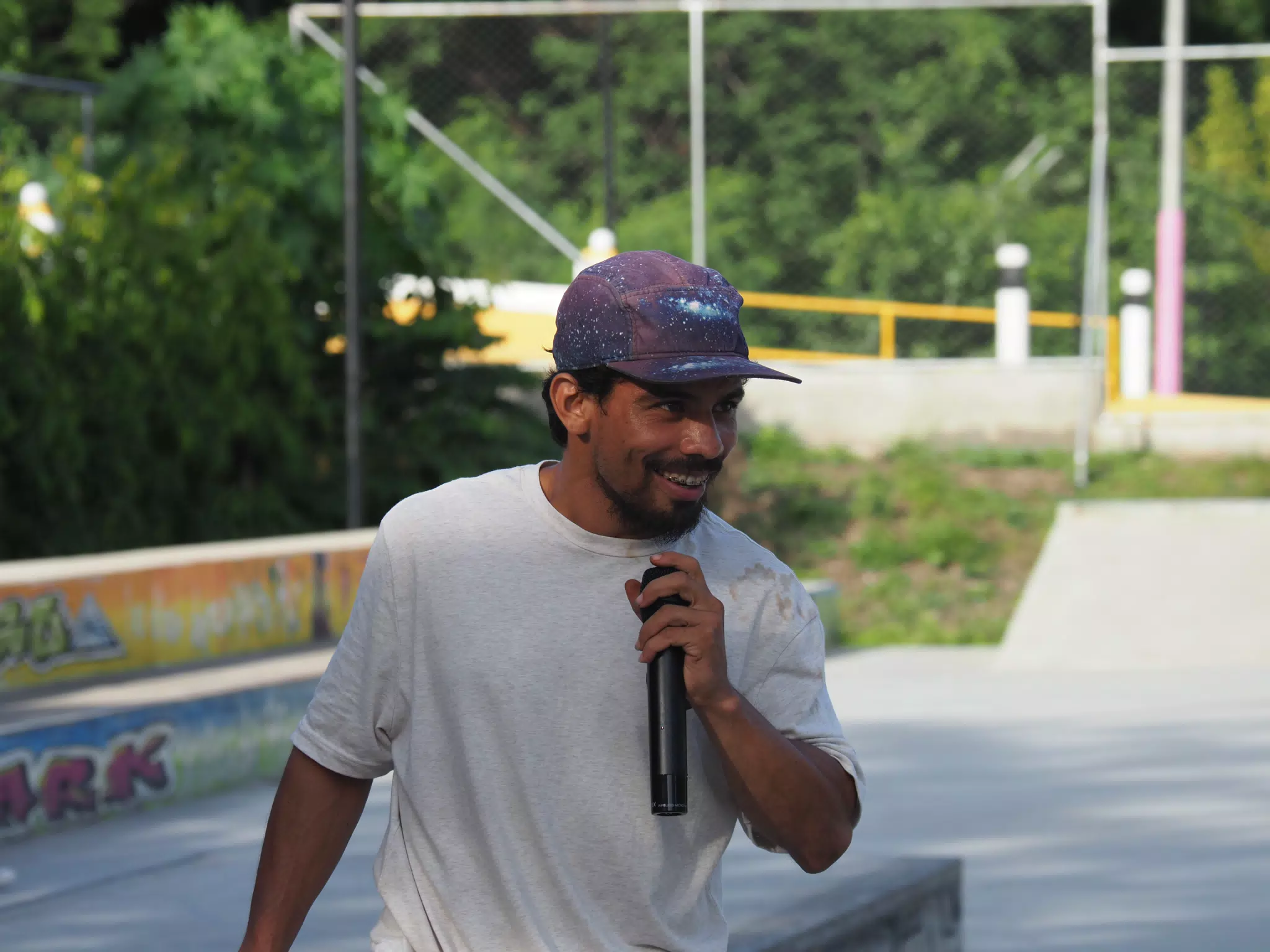 Skateboard Skating Competition in Leon Nicaragua Skate Park