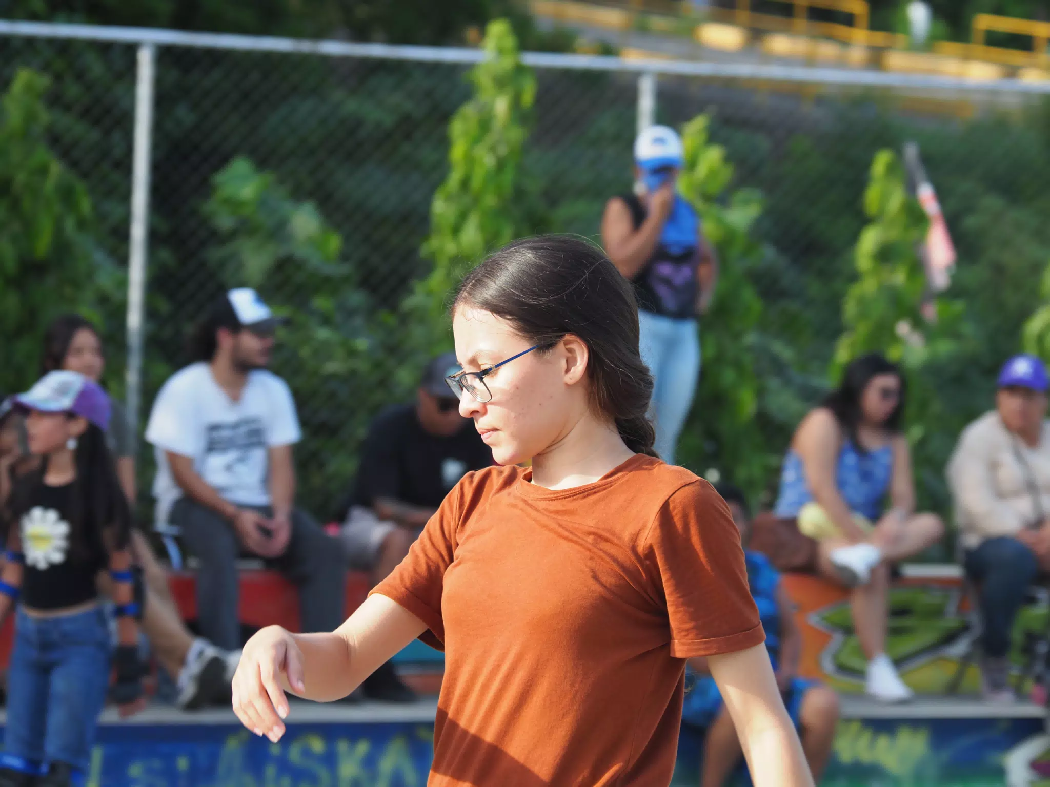 Skateboard Skating Competition in Leon Nicaragua Skate Park