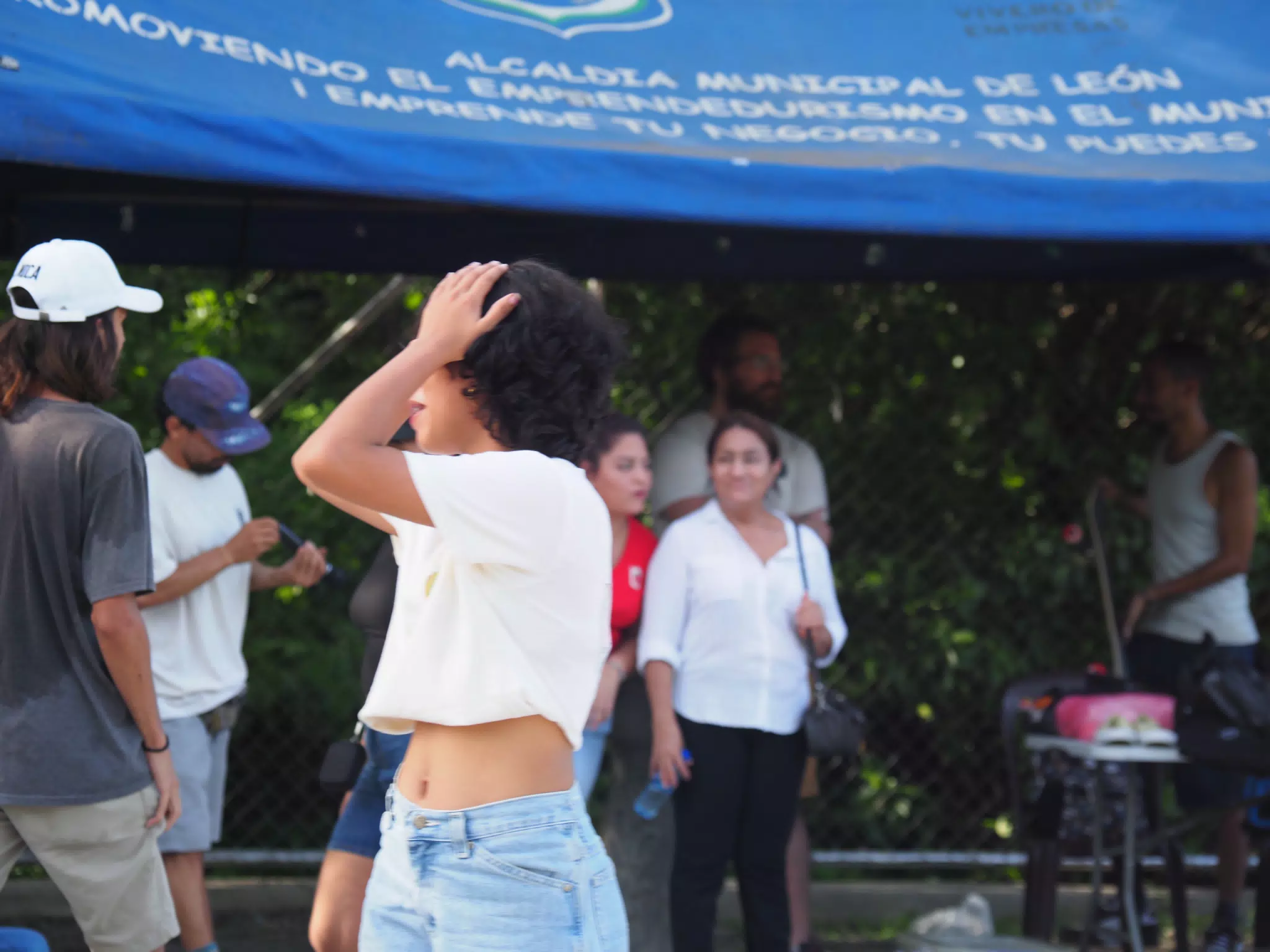 Skateboard Skating Competition in Leon Nicaragua Skate Park