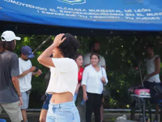 Skateboard Skating Competition in Leon Nicaragua Skate Park