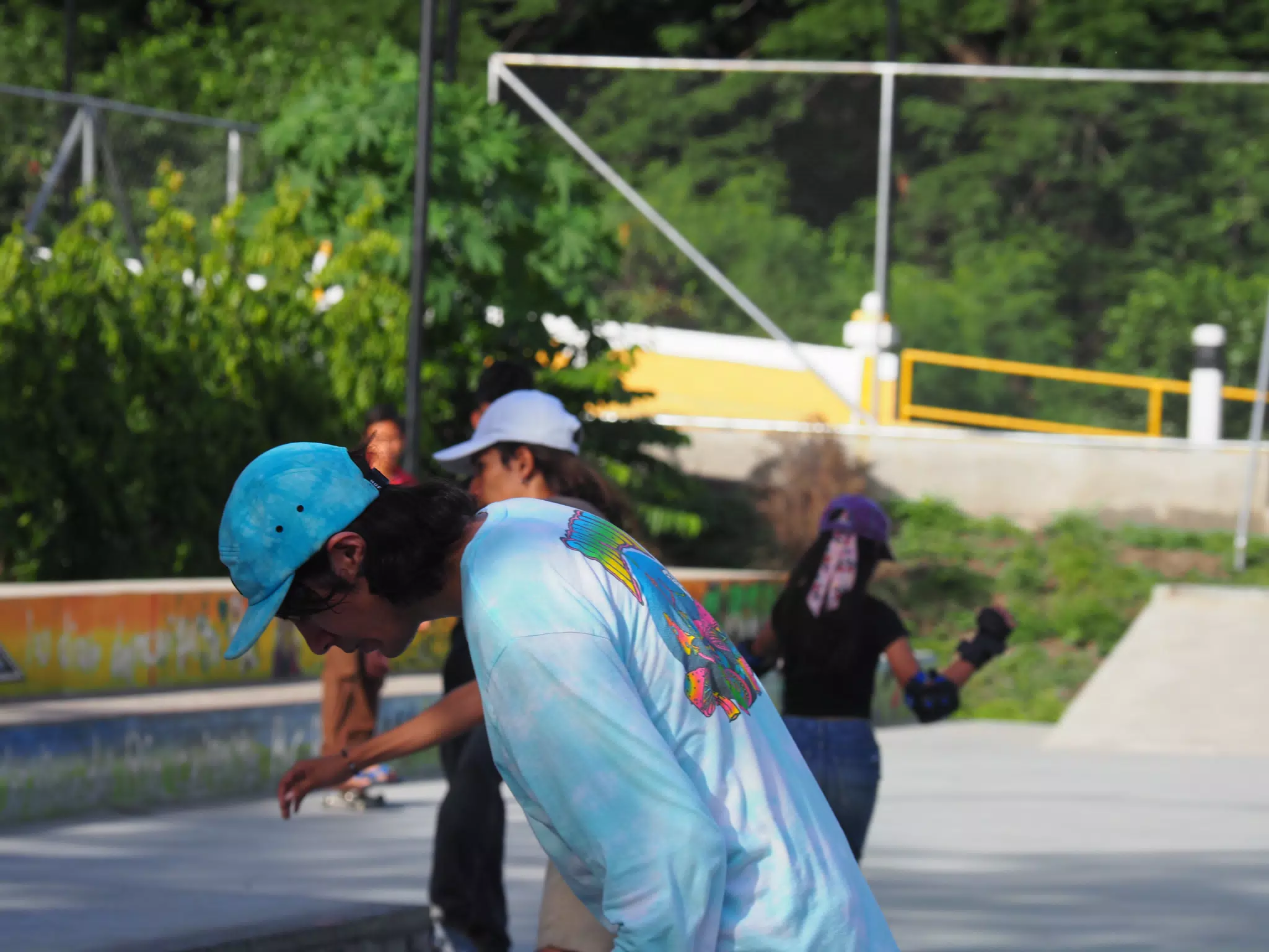 Skateboard Skating Competition in Leon Nicaragua Skate Park