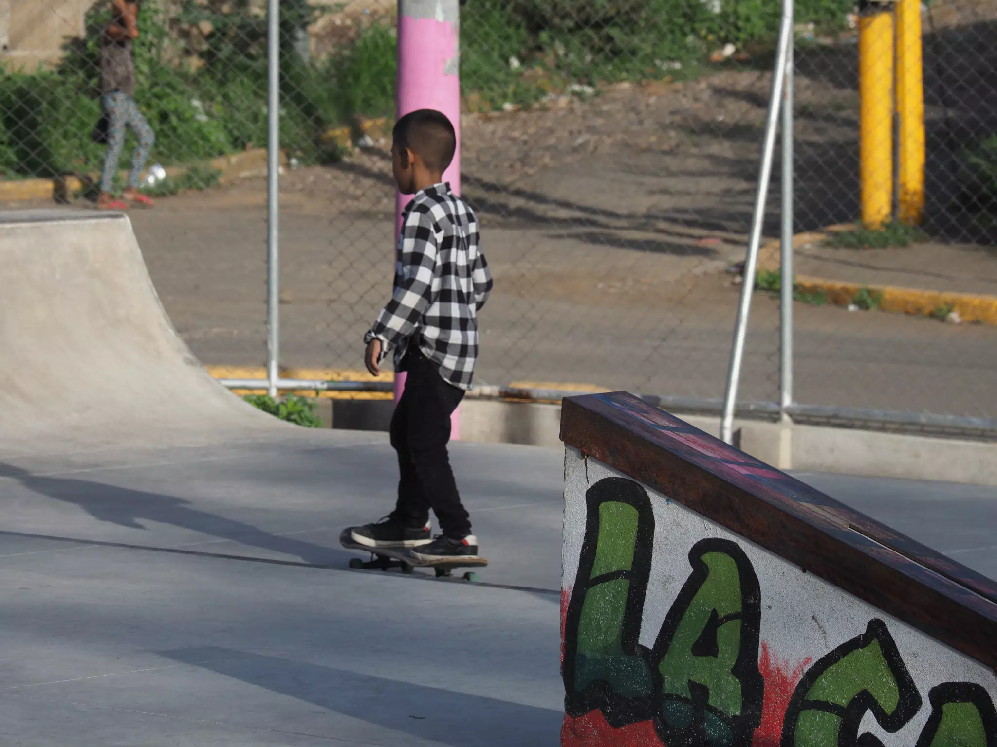 Skateboard Skating Competition in Leon Nicaragua Skate Park