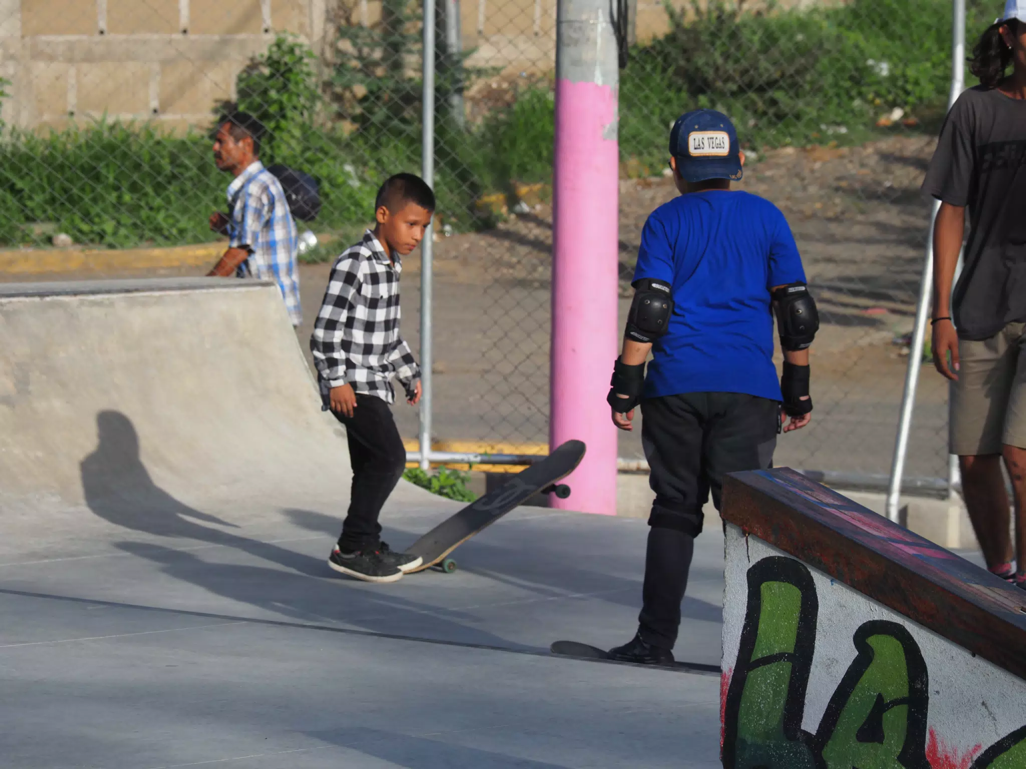 Skateboard Skating Competition in Leon Nicaragua Skate Park