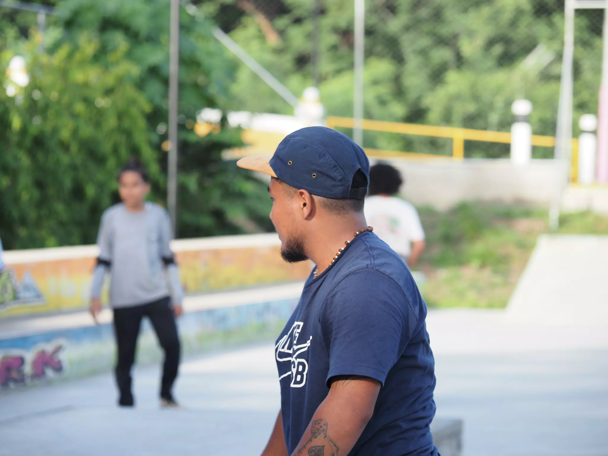 Skateboard Skating Competition in Leon Nicaragua Skate Park
