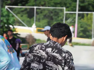 Skateboard Skating Competition in Leon Nicaragua Skate Park