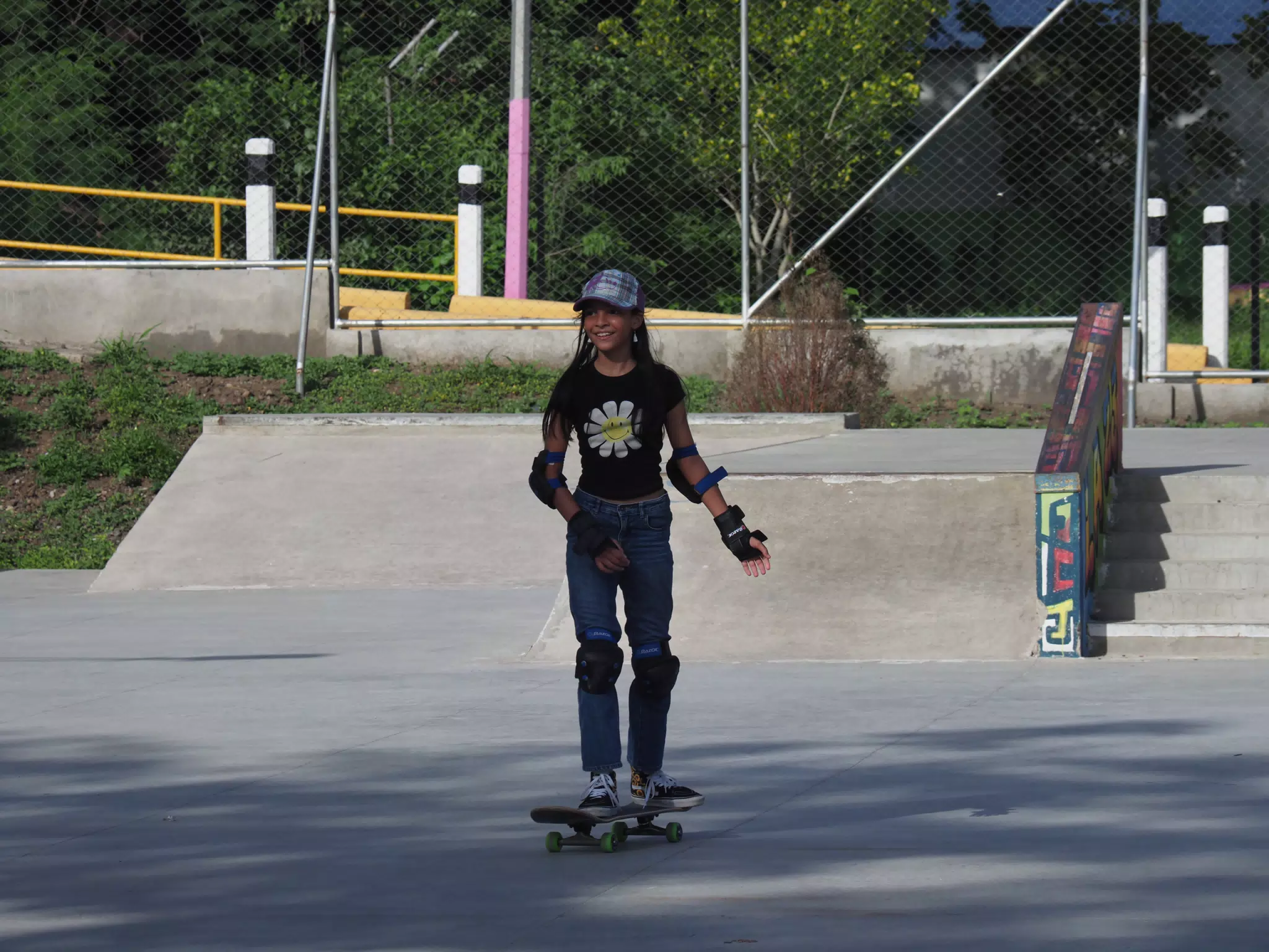 Skateboard Skating Competition in Leon Nicaragua Skate Park