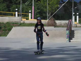 Skateboard Skating Competition in Leon Nicaragua Skate Park