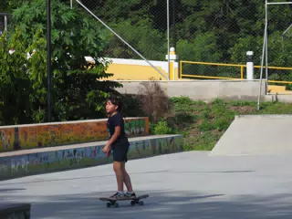 Skateboard Skating Competition in Leon Nicaragua Skate Park