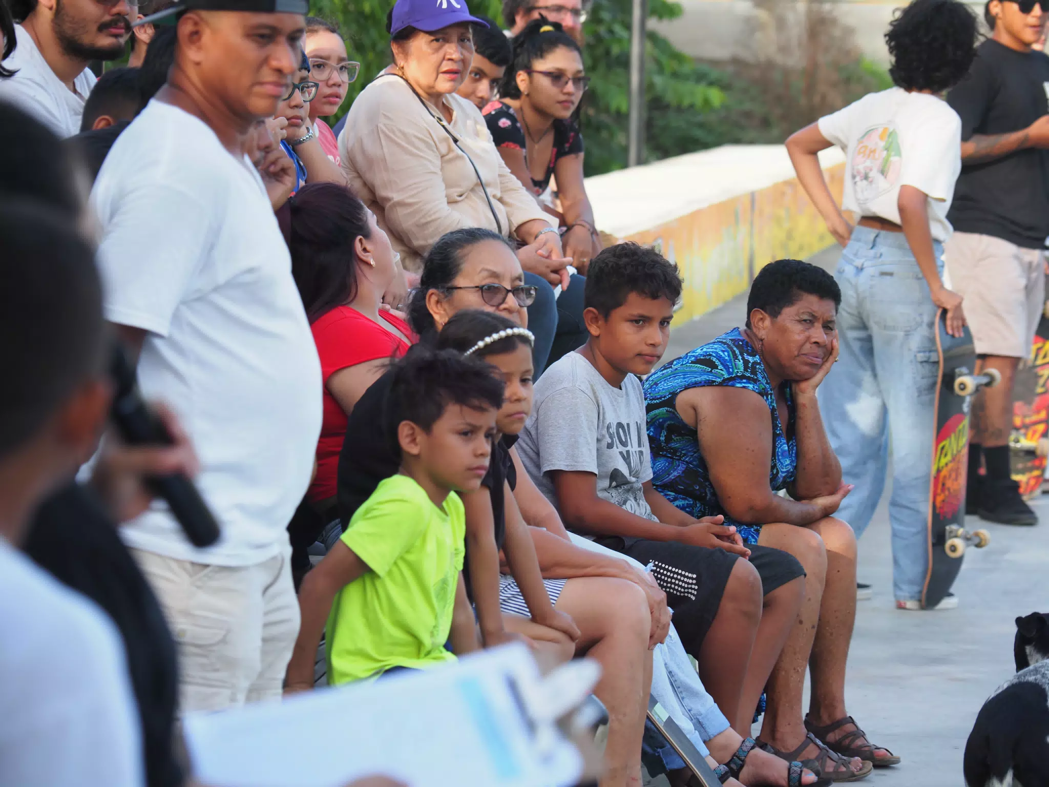 Skateboard Skating Competition in Leon Nicaragua Skate Park