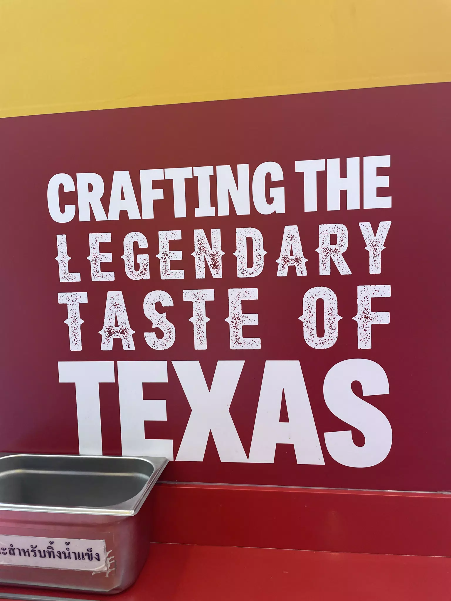 Taste of Texas in Thailand