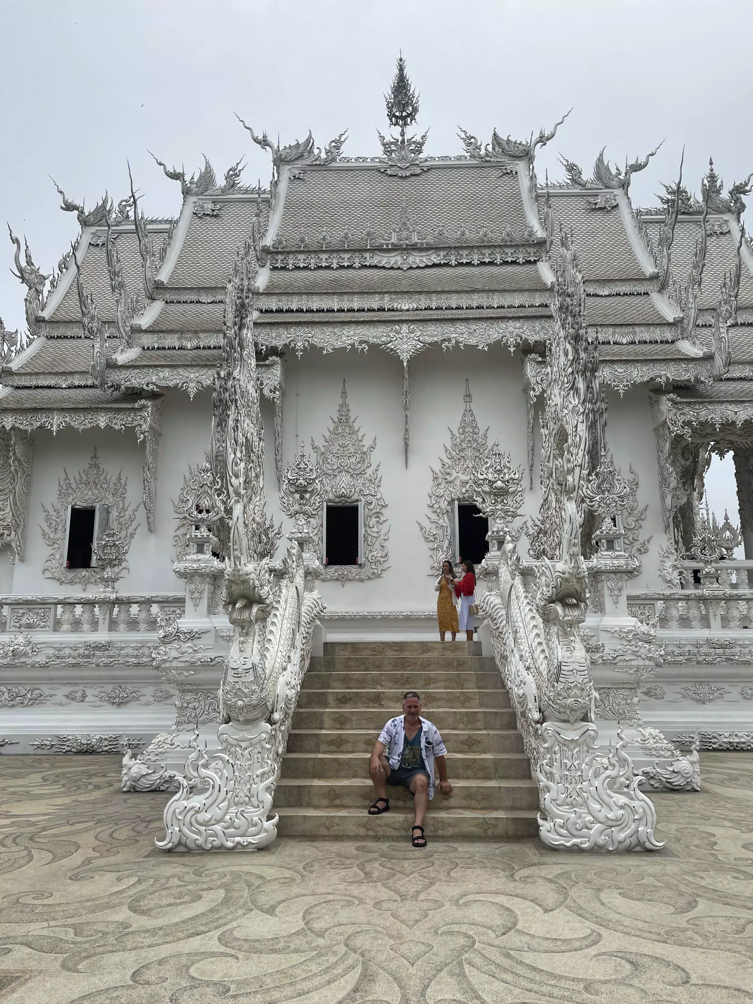 Paul at Temple in Thailand