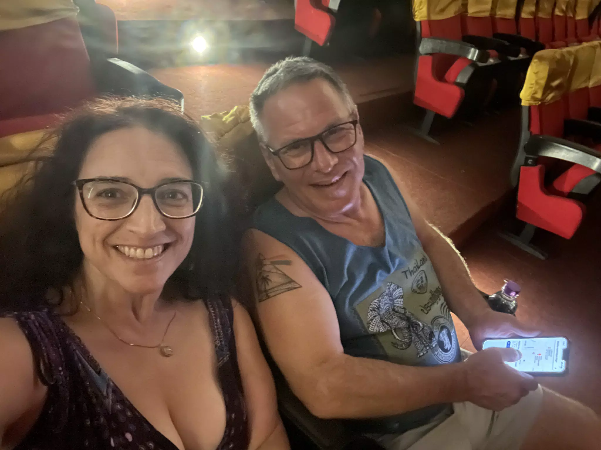 Dominica and Paul in Thailand