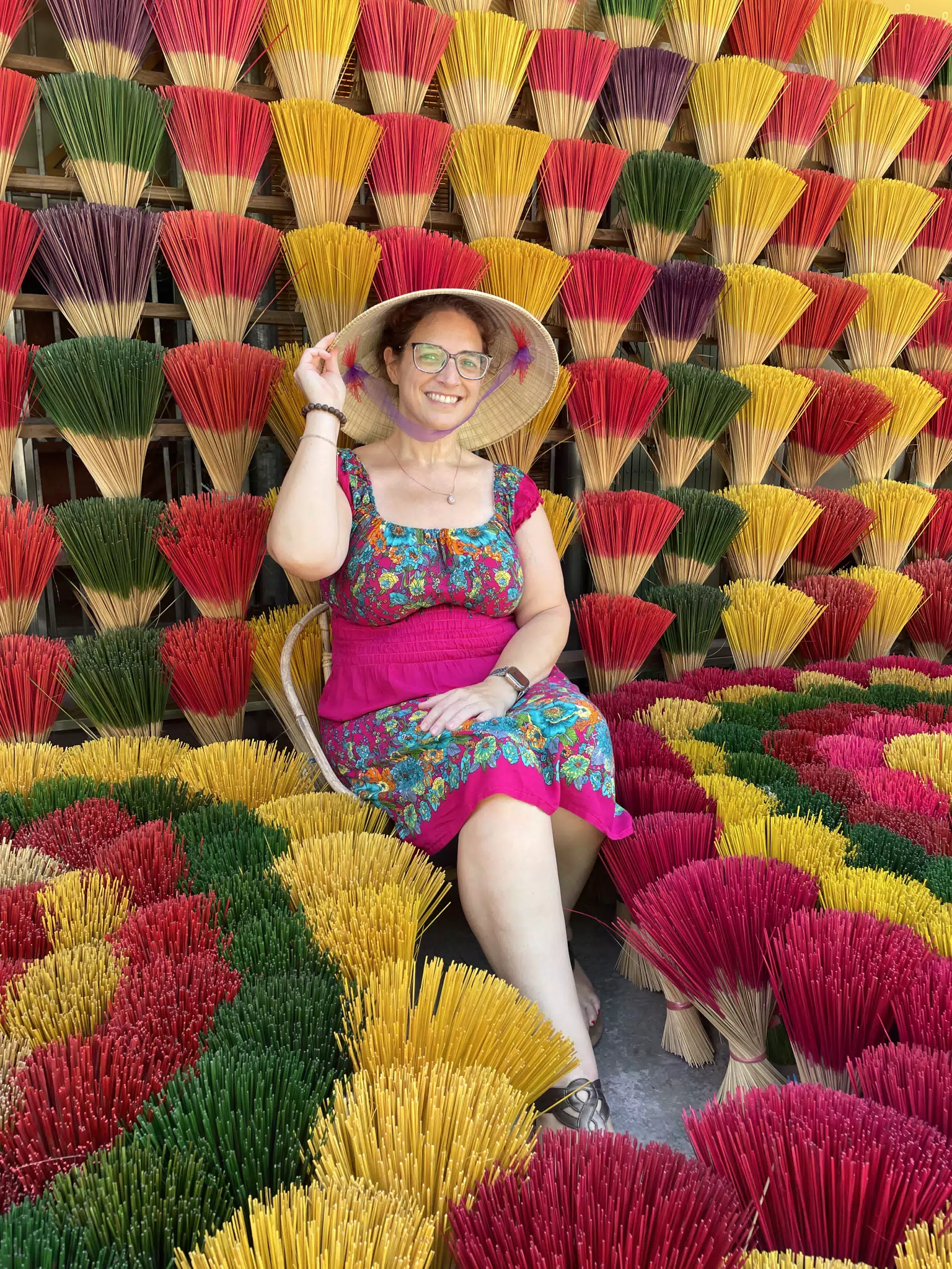 Dominica with Hat in Phuong Thuy Bieu Vietnam