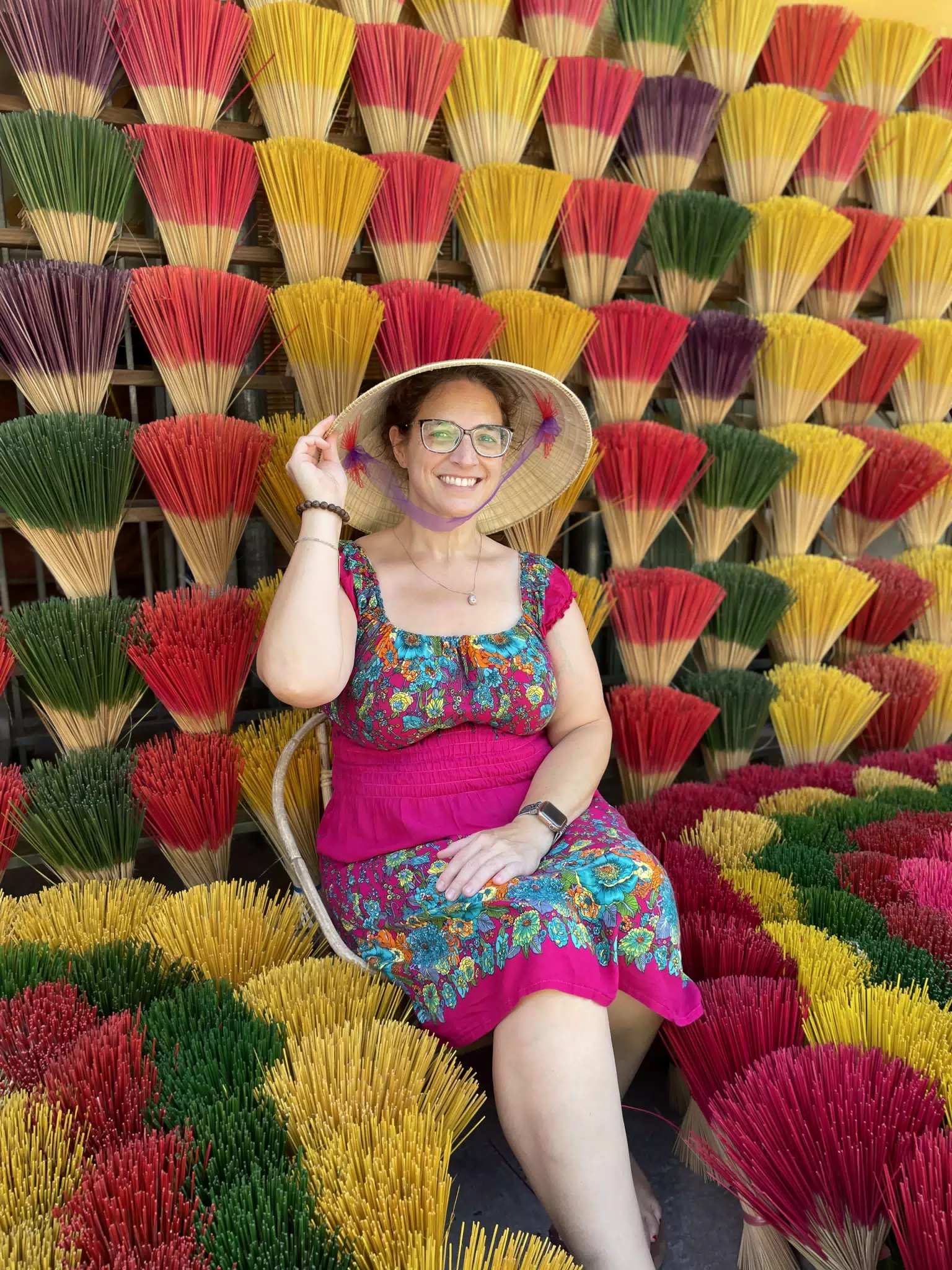 Dominica in Hat in Vietnam