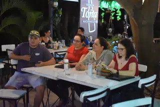 People Watching Cadejo at En el Vivero