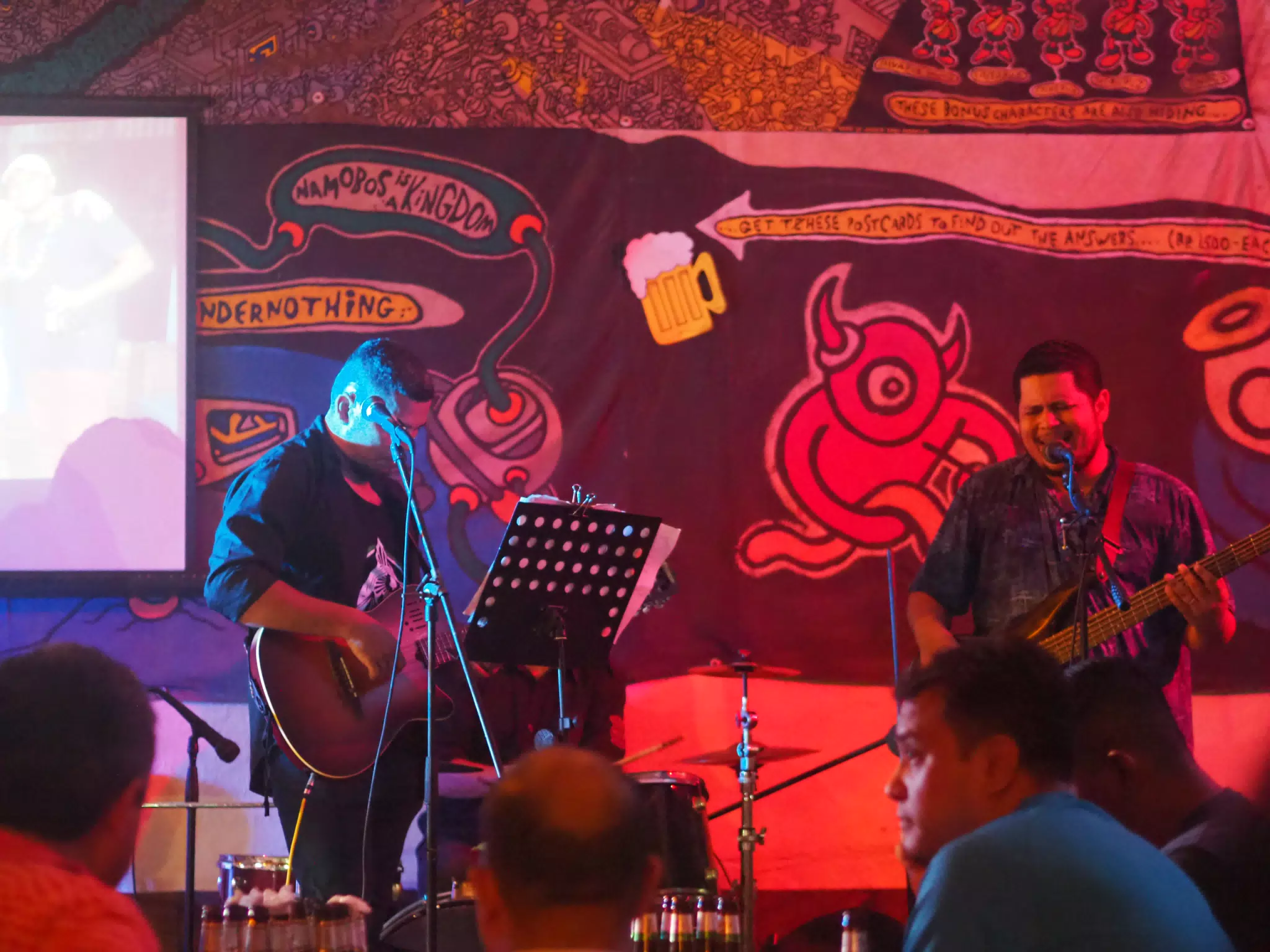 Cadejo Playing at ViaVia, Leon, Nicaragua