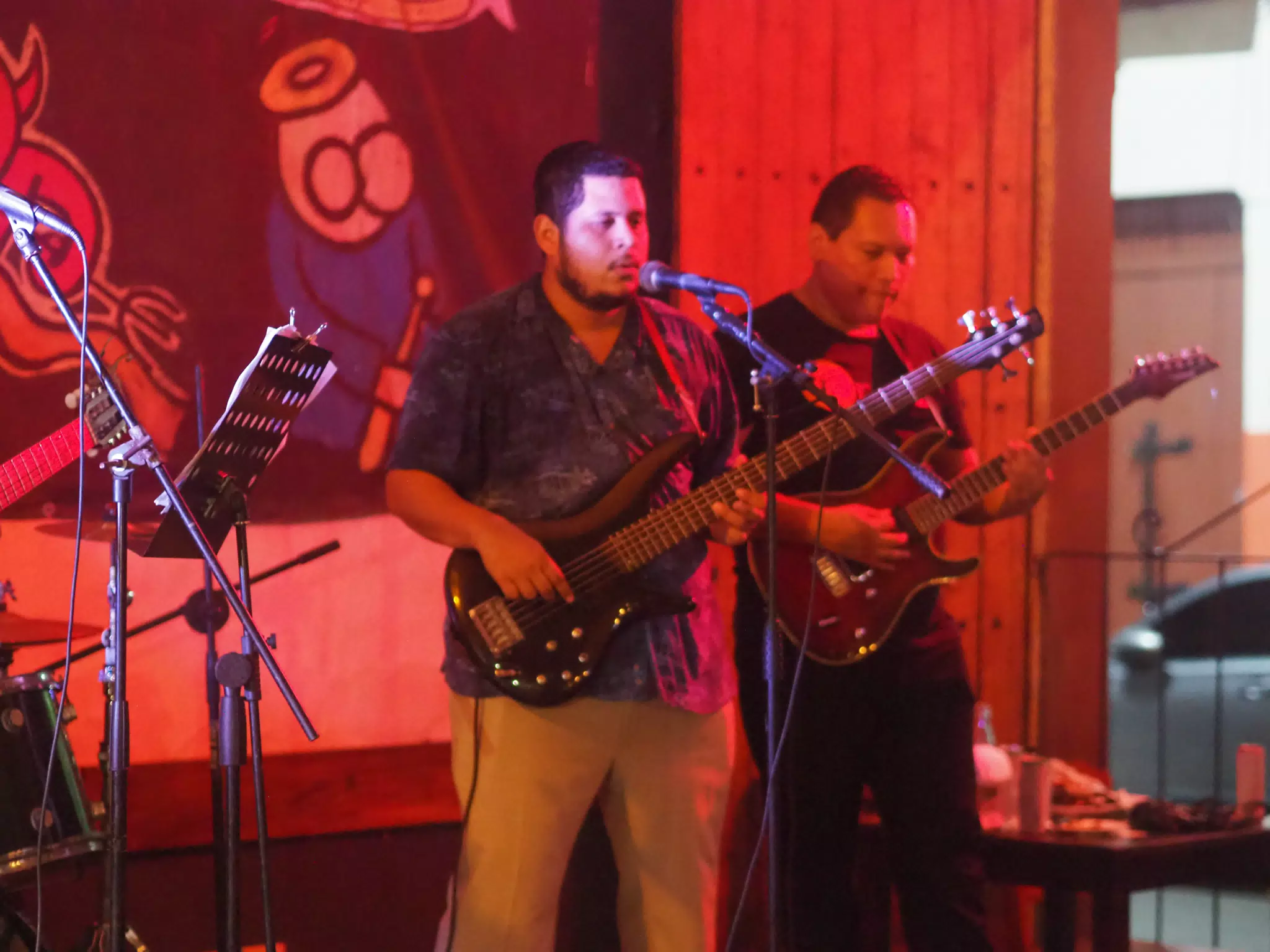 Cadejo Playing at ViaVia, Leon, Nicaragua