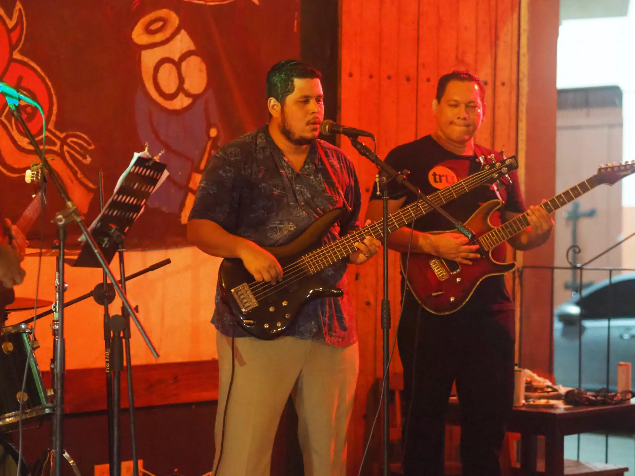 Cadejo Playing at ViaVia, Leon, Nicaragua