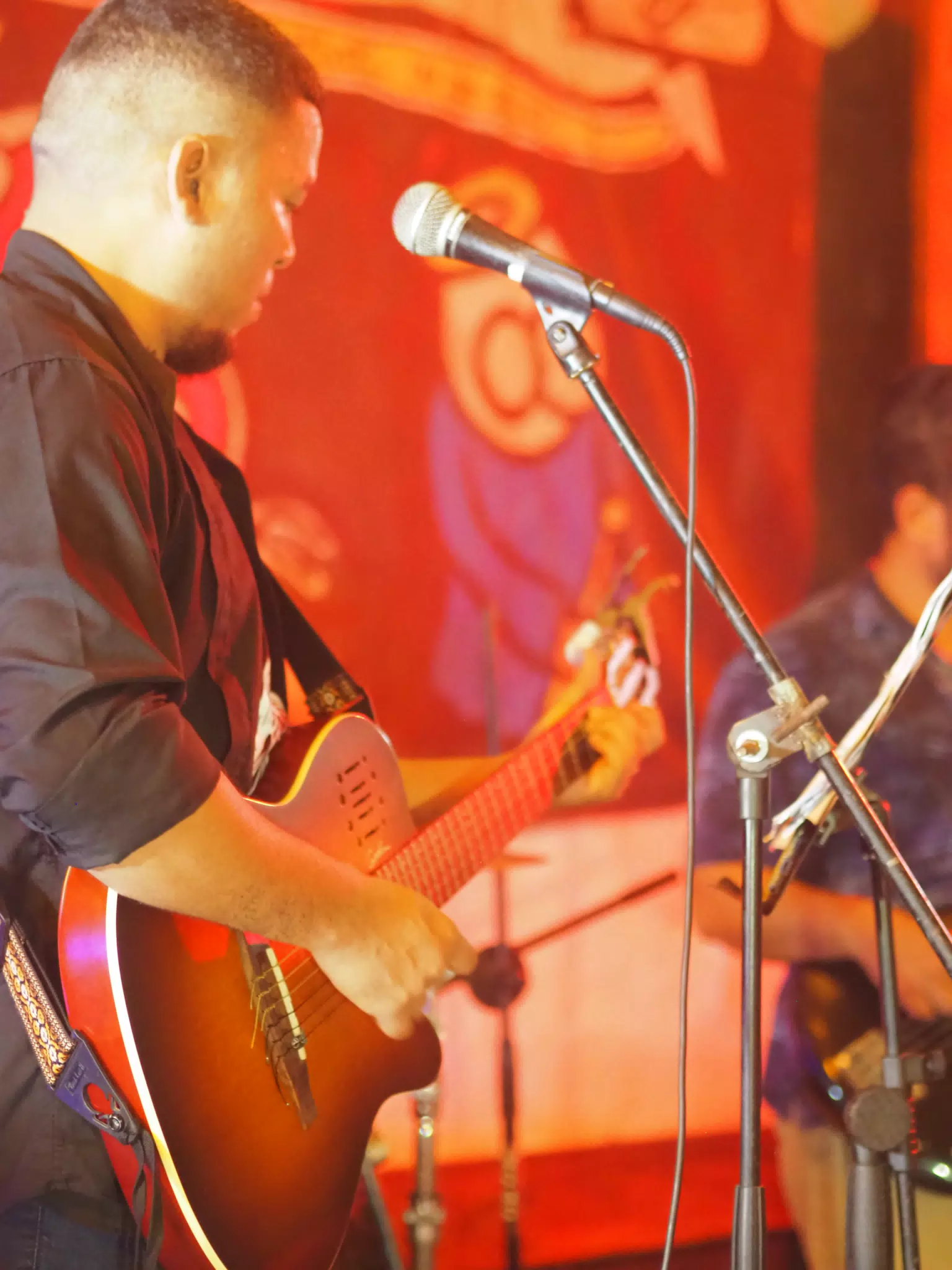 Cadejo Playing at ViaVia, Leon, Nicaragua