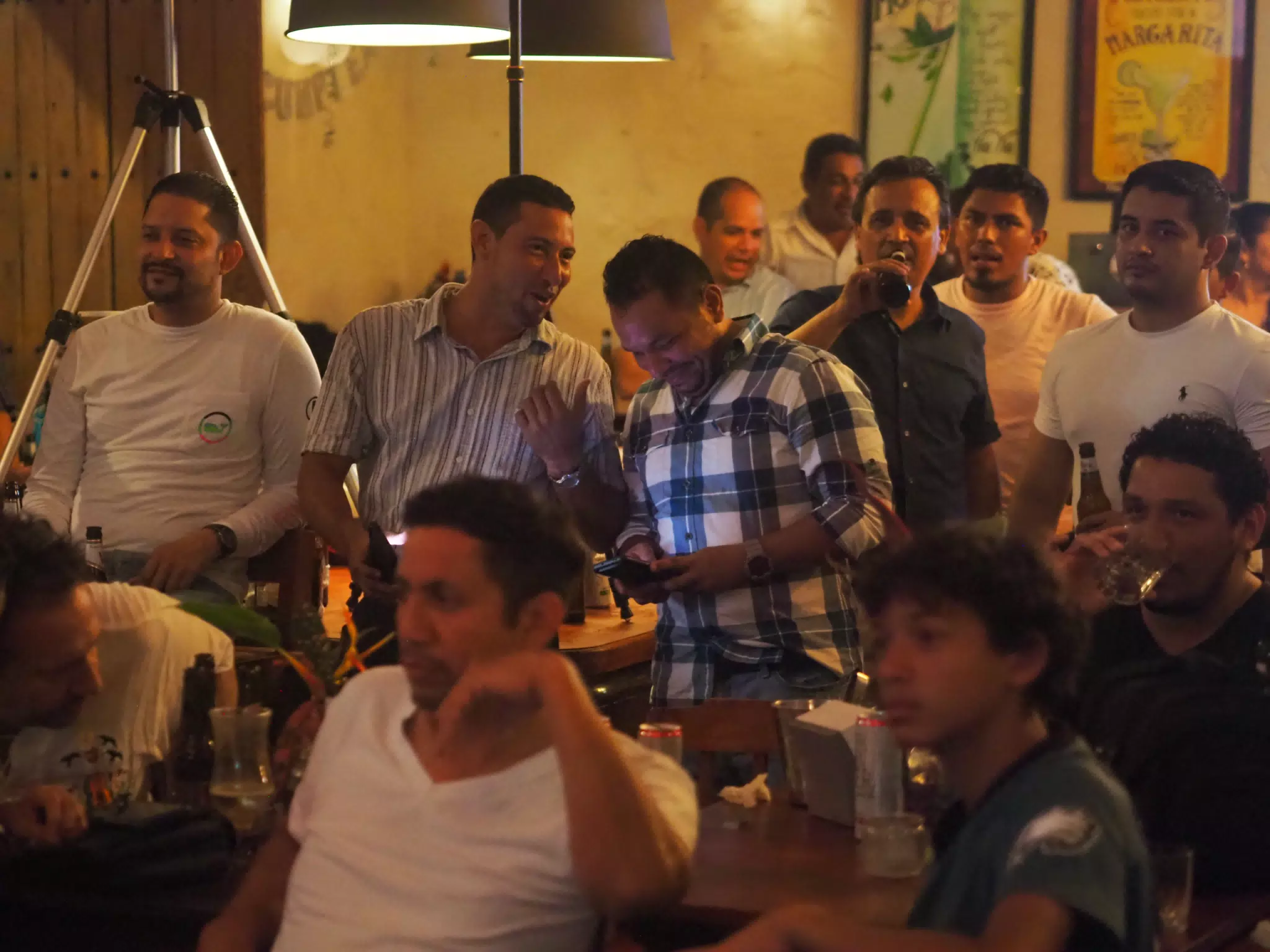 Cadejo Playing at ViaVia, Leon, Nicaragua