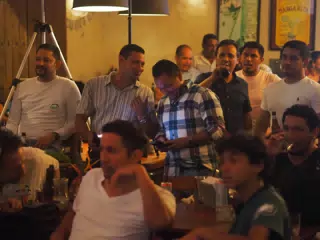 Cadejo Playing at ViaVia, Leon, Nicaragua