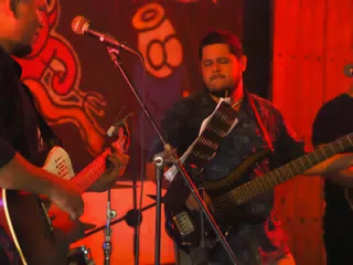 Cadejo Playing at ViaVia, Leon, Nicaragua
