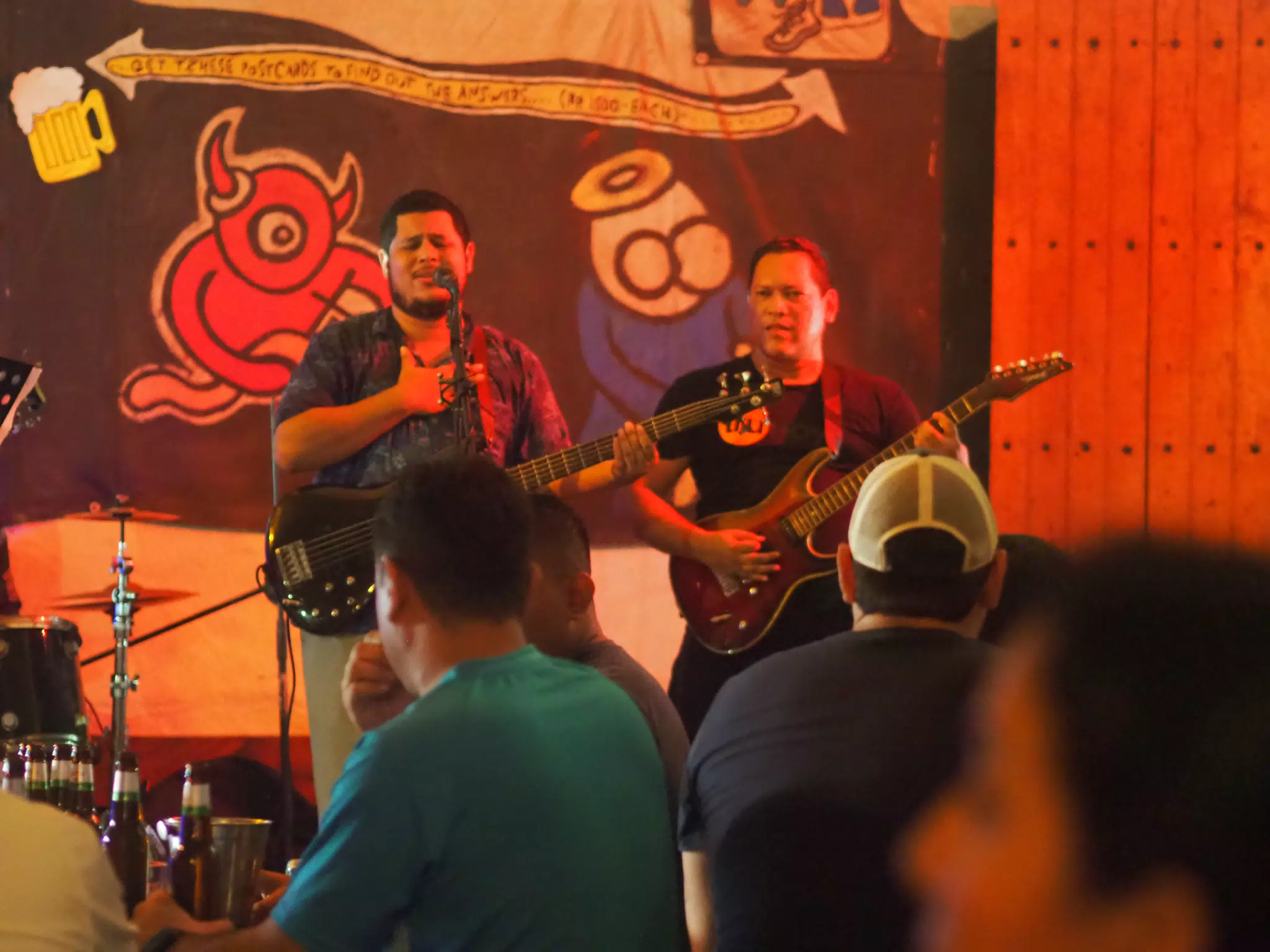 Cadejo Playing at ViaVia, Leon, Nicaragua