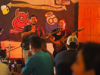 Cadejo Playing at ViaVia, Leon, Nicaragua