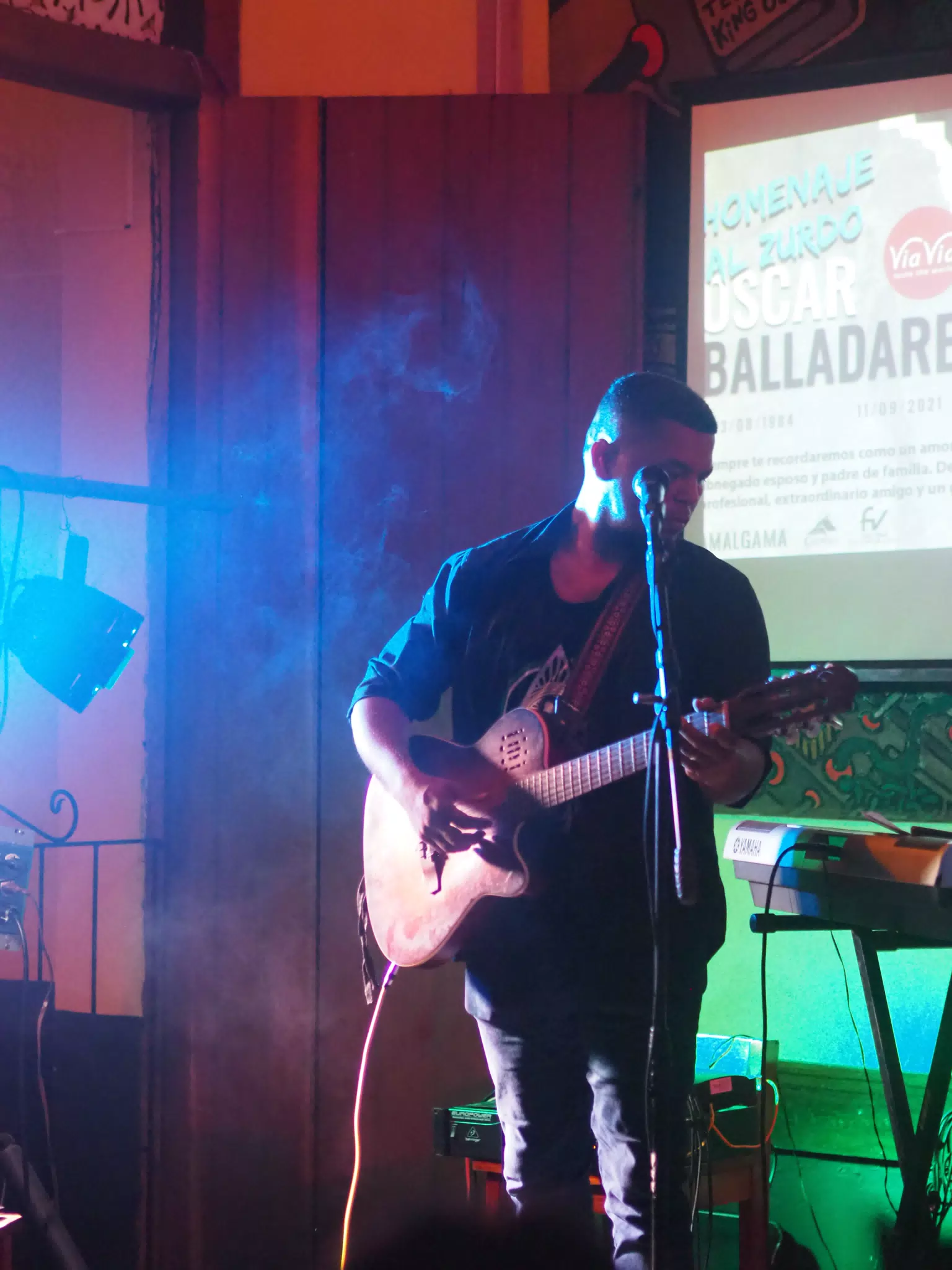 Cadejo Playing at ViaVia, Leon, Nicaragua