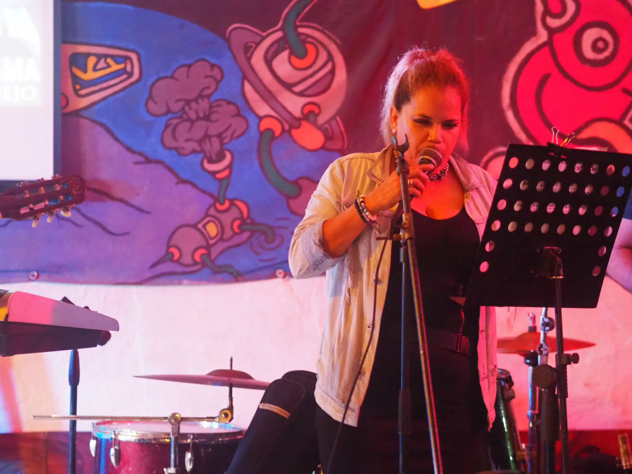 Cadejo Playing at ViaVia, Leon, Nicaragua