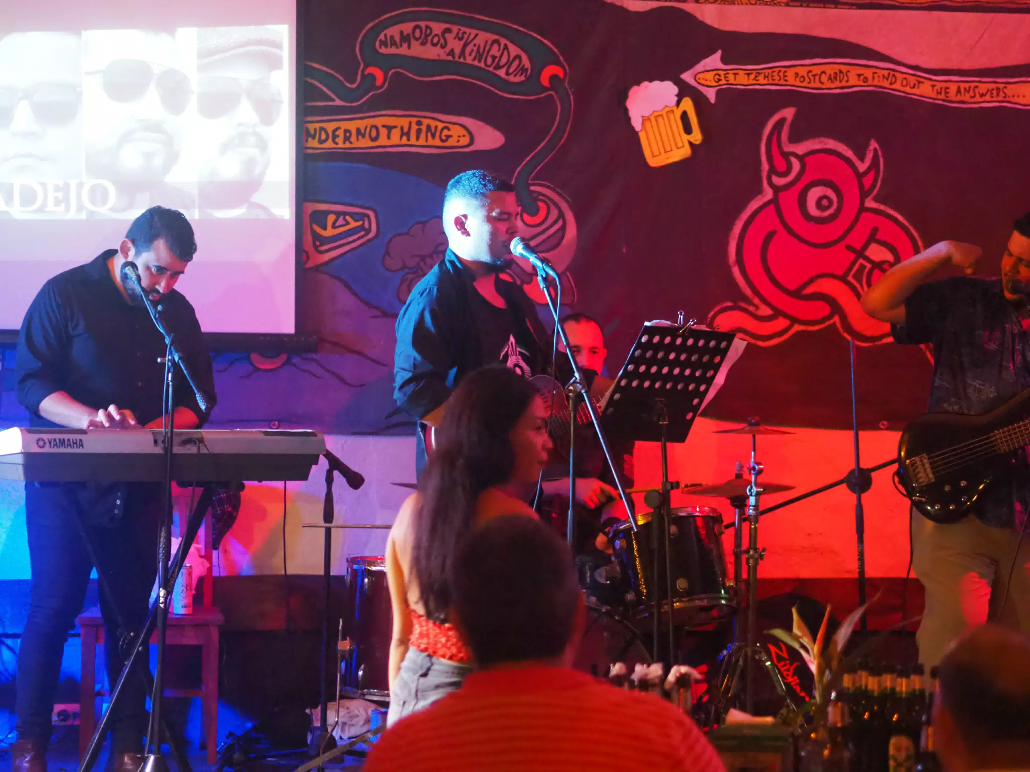 Cadejo Playing at ViaVia, Leon, Nicaragua