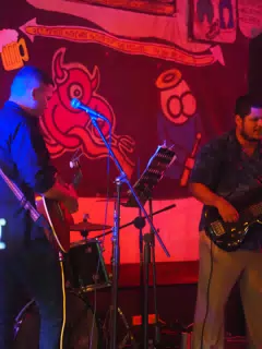 Cadejo Playing at ViaVia, Leon, Nicaragua