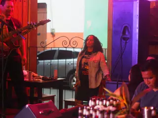 Cadejo Playing at ViaVia, Leon, Nicaragua