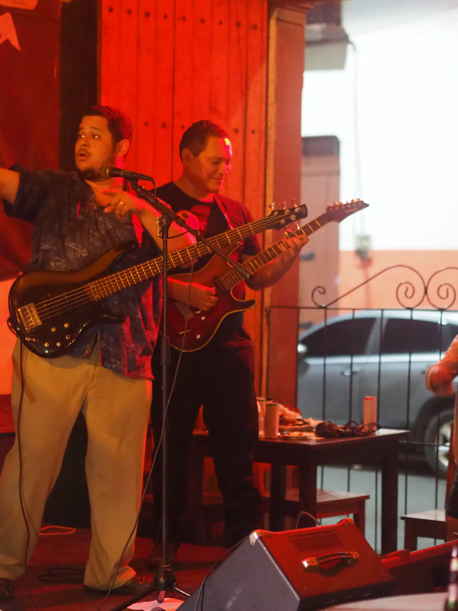 Cadejo Playing at ViaVia, Leon, Nicaragua