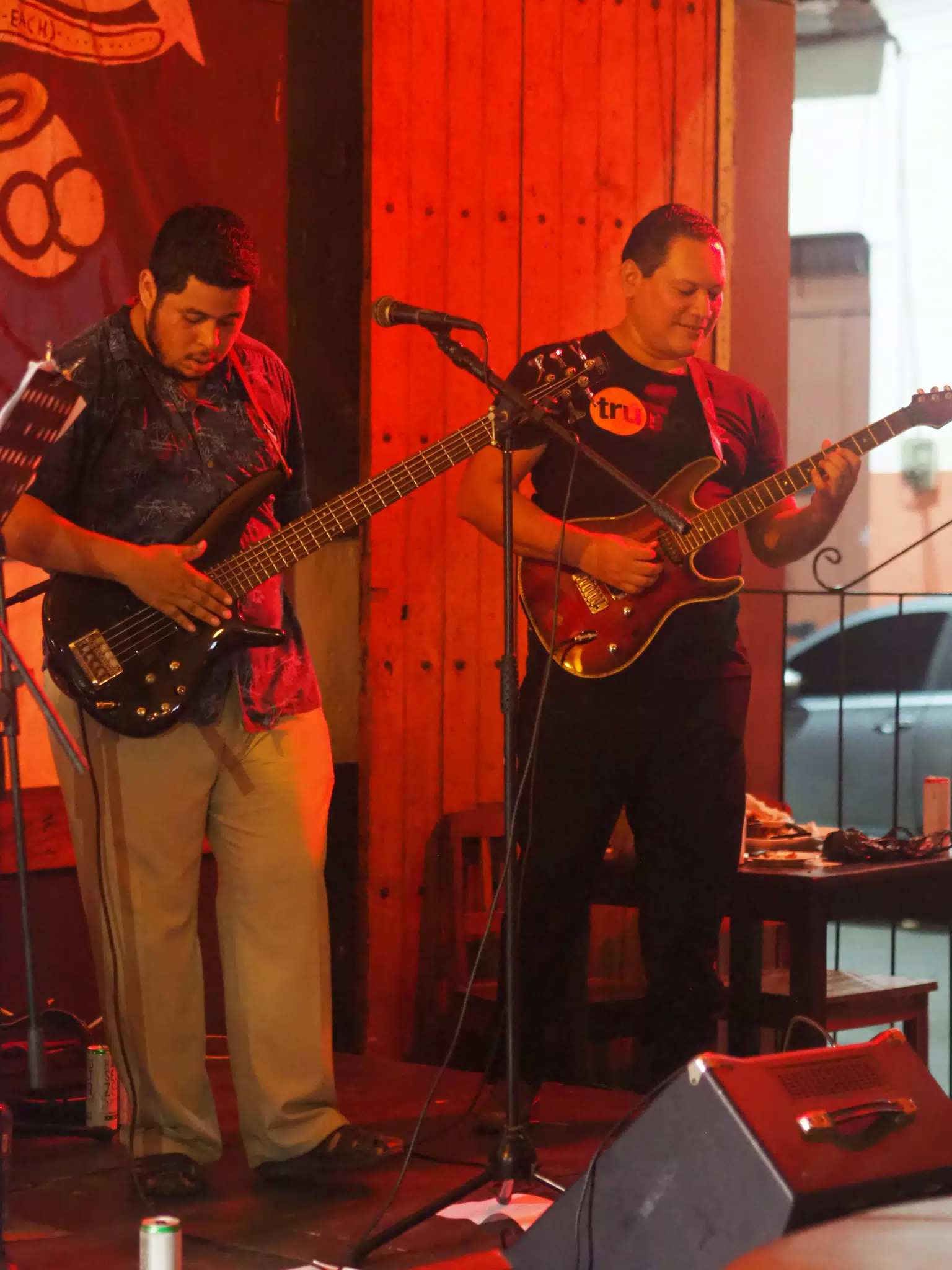 Cadejo Playing at ViaVia, Leon, Nicaragua