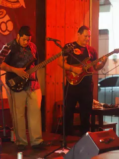 Cadejo Playing at ViaVia, Leon, Nicaragua